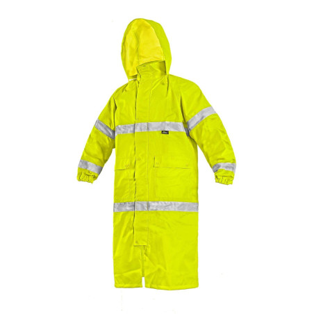 Plášť BATH, výstražný, žlutý, S-3XL