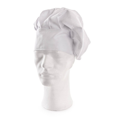 Kuchařský baret LUDVA, bílý