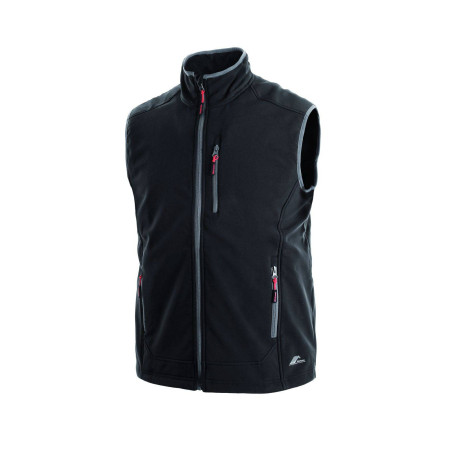 Pánská softshell vesta TOPEKA, černá
