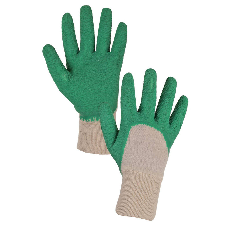 Rukavice CXS ARBOL, máčené v latexu