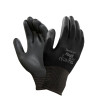 Povrstvené rukavice ANSELL HYFLEX 48-101, černé